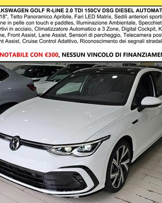 Volkswagen Golf Rline 2.0 TDI DSG Led Matrix R Lin