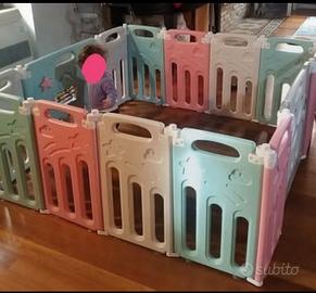 HOMCOM Recinto Bambini +6 Mesi. Struttura a Inc.