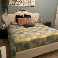 Letto matrimoniale con contenitore