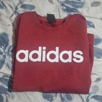 Felpa Adidas rossa