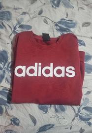 Felpa Adidas rossa
