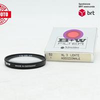 B+W 52E NL3 filtro lente addizionale