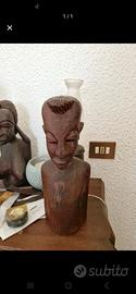 statua africana in legno