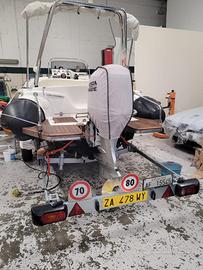 Zar 53 con Honda 90 e carrello stradale