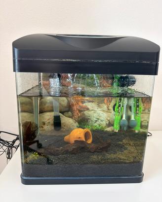 Acquario amtra 18L completo di accessori