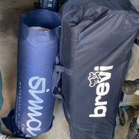 Lettino da viaggio richiudibile + materasso