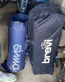 Lettino da viaggio richiudibile + materasso