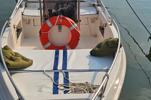 Barca vulcanissimo aquamar