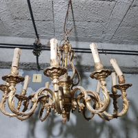 Lampadari Classici Vintage anni 80 Bronzo