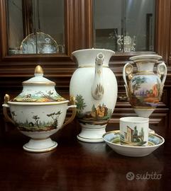 servizio caffè vecchia parigi sevres epoca 1800