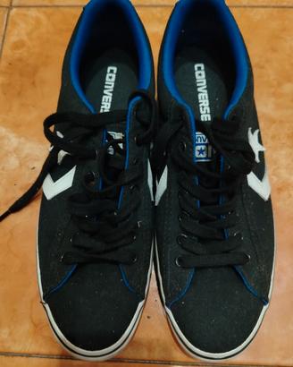 Sneakers Converse  in tela nera 40