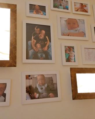 lampadario applique a muro a forma di quadro