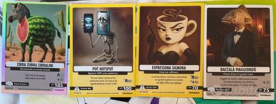 Carte Brainrot 15 pezzi