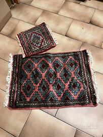 2 tappeti persiani piccoli