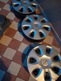 ferro+borchie Opel corsa raggio 15