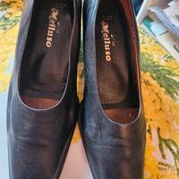 lotto 3 paia scarpe nere decoltè 40