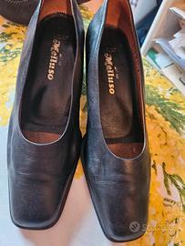 lotto 3 paia scarpe nere decoltè 40