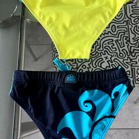 Coppia di costumi bambino tg 8 anni Sundek