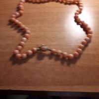 collana corallo pelle angelo rosa kr 18