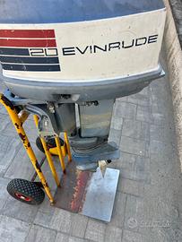 Vndo fuoribordo evinrude 20 cv piede corto