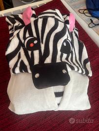 Tutone pigiama costume zebra pile unisex