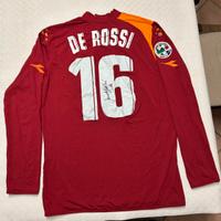 Maglia della Roma autografata De Rossi