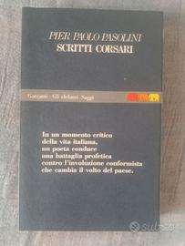 Pier Paolo Pasolini " scritti corsari"
