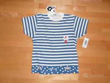 Abitino nuovo t-shirt maglietta bimbo Chicco 122/7