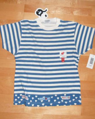Abitino nuovo t-shirt maglietta bimbo Chicco 122/7