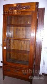 Antica vetrina liberty primi 900