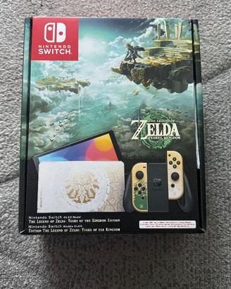 NINTENDO SWITCH OLED Edizione Speciale Zelda TOK