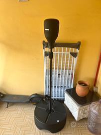 DOMYOS Punching ball con base zavorrabile nero