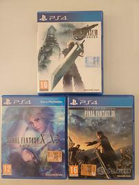 collezione final fantasy ps4