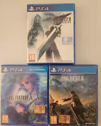 collezione final fantasy ps4