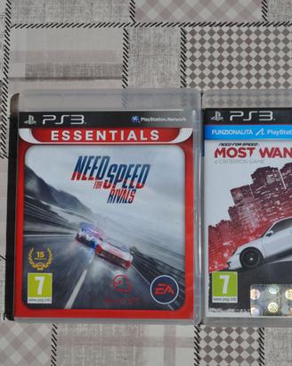 Need for Speed Most Wanted e Need for Speed Rivals