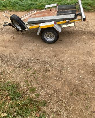 Carrello moto 3 posti