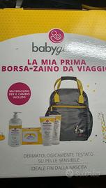 Borsa zaino viaggio fasciatoio cambio pannolino