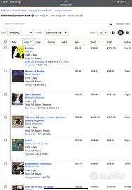 Dischi prime stampe vinili