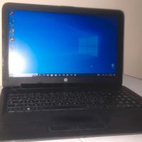 HP 15.6" slim Intel 5005 8gb SSD batteria nuova 