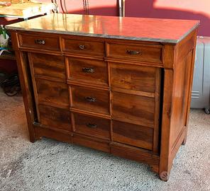 Cassettiera in legno