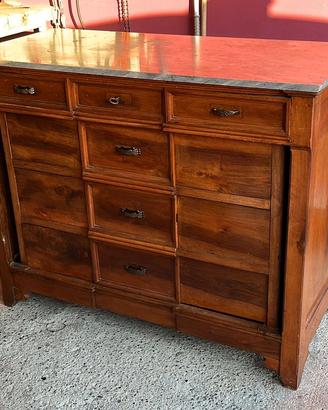 Cassettiera in legno
