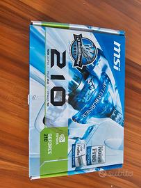 MSI Afterburner NVIDIA 210 1 GB DDR3 basso profilo