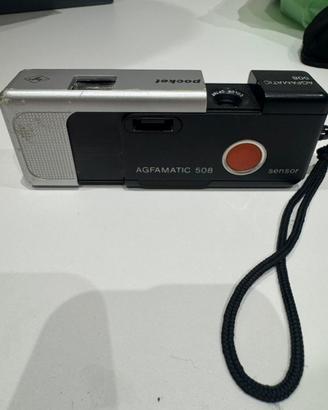 Agfa agfamatic 508 poket fotocamera vintage analog
