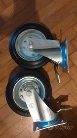 Ruote per carrelli.