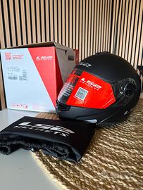 Casco modulare LS2 FF325 strobe nero opaco tg.XS