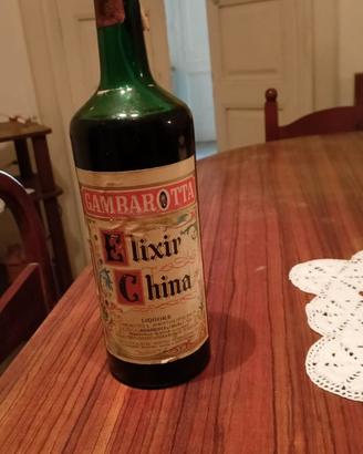Bottiglia antica liquore GAMBAROTTA