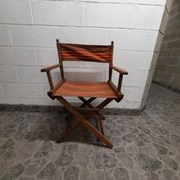 Sedie pieghevole vintage modernariato