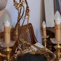 Lampadario stile impero