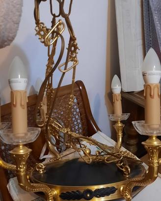 Lampadario stile impero