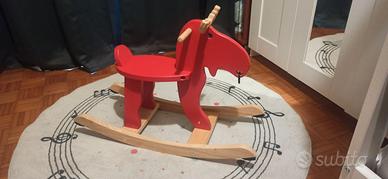 Alce / Cavallo a dondolo IKEA EKORRE in legno